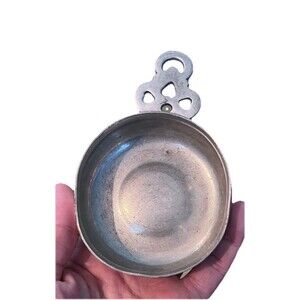 Stieff Colonial Williamsburg Pewter Porringer Bowl CW 16-25 Rare Smaller Size